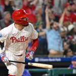 Phillies slugger becomes first NL player to reach 50 home runs