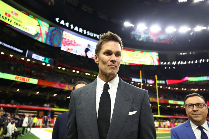 Why people are upset Tom Brady was in the Raiders’ coaches box