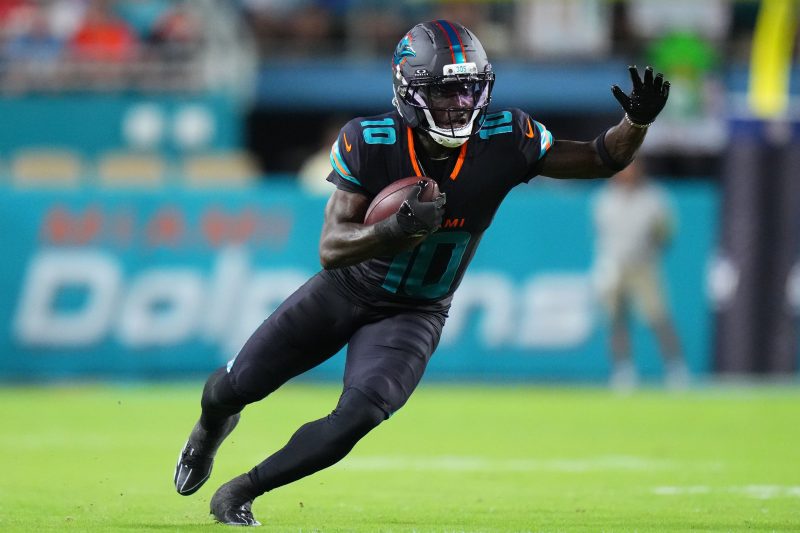 Breaking down Dolphins WR depth chart, replacements for Tyreek Hill