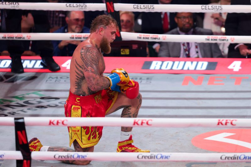 Jake Paul’s constant falling looked like an ugly tactic. But was it?