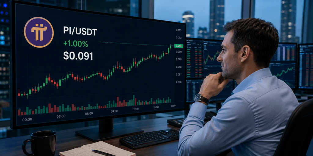 Pi holds above $0.091 as OpenPay restores cash-in feature